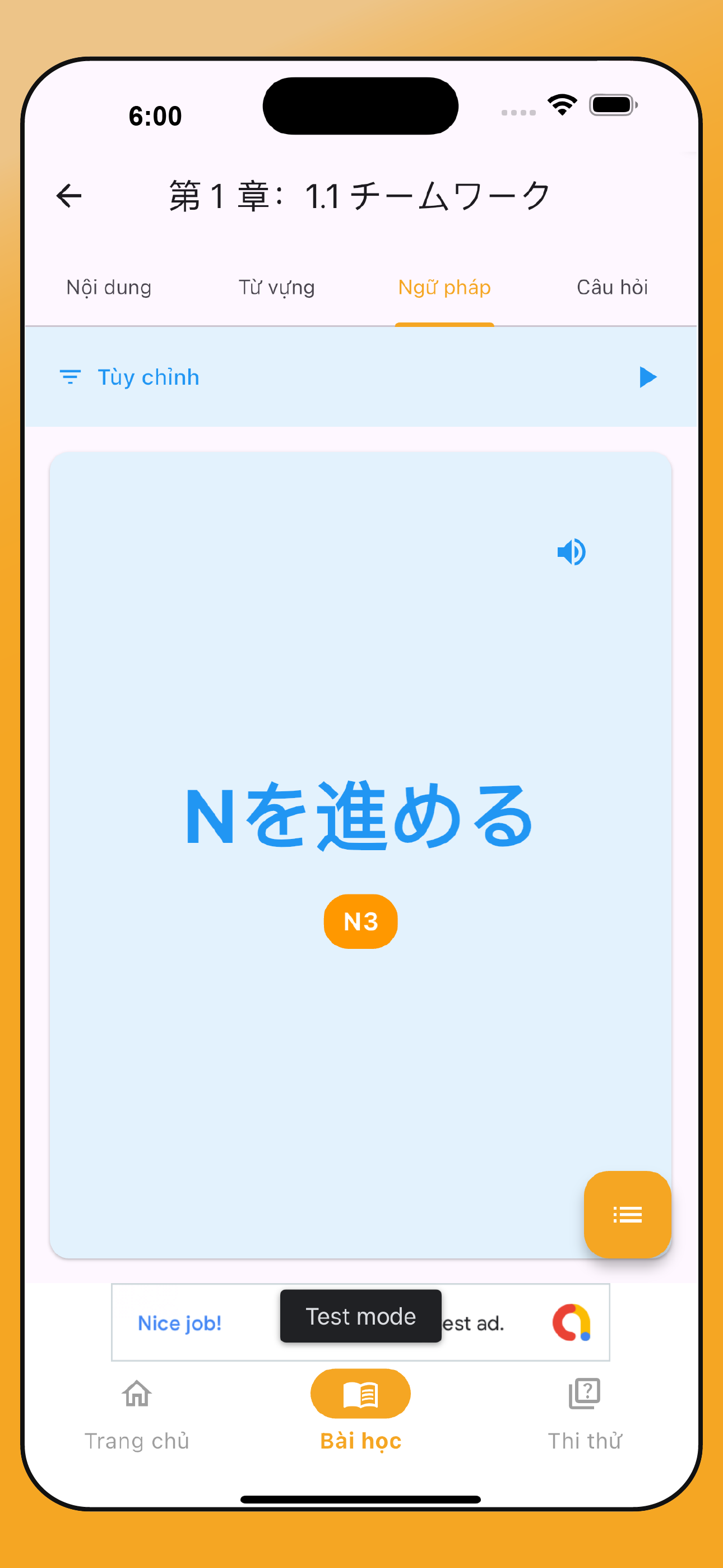 Flashcard ngữ pháp
